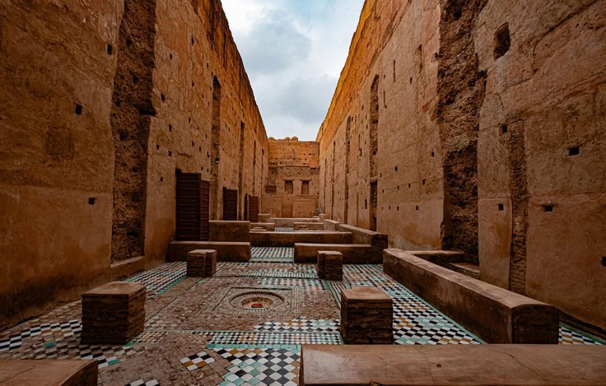 Marrakech City Highlights Tour (koutoubia,bahia palace,badii palace, medina souk, djemaa el fna…)