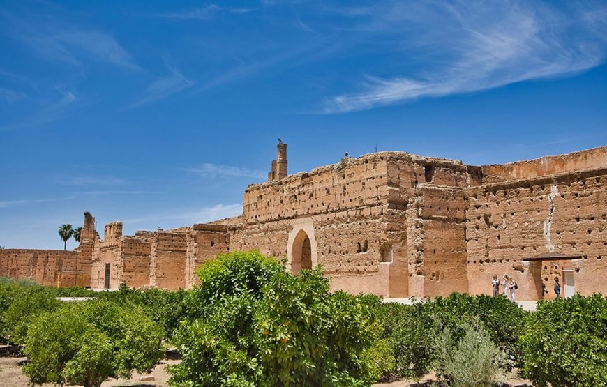 Marrakech City Highlights Tour (koutoubia,bahia palace,badii palace, medina souk, djemaa el fna…)
