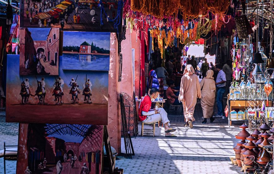 Marrakech City Highlights Tour (koutoubia,bahia palace,badii palace, medina souk, djemaa el fna…)