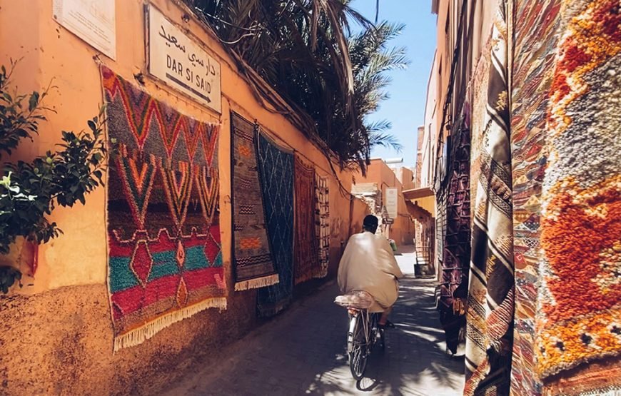 Marrakech City Highlights Tour (koutoubia,bahia palace,badii palace, medina souk, djemaa el fna…)